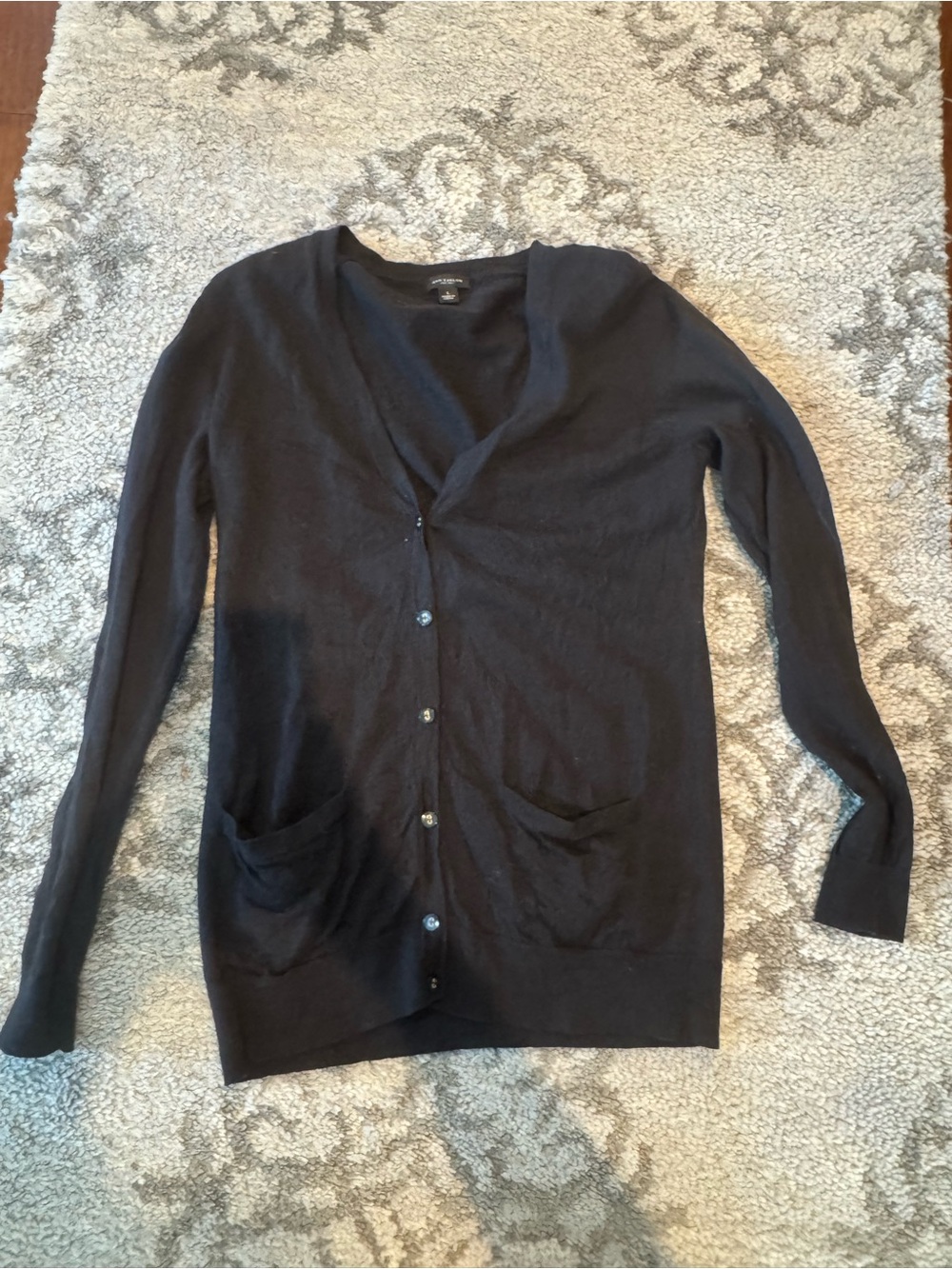 Ann Taylor Classic Women's Black Cardigan Sweater
